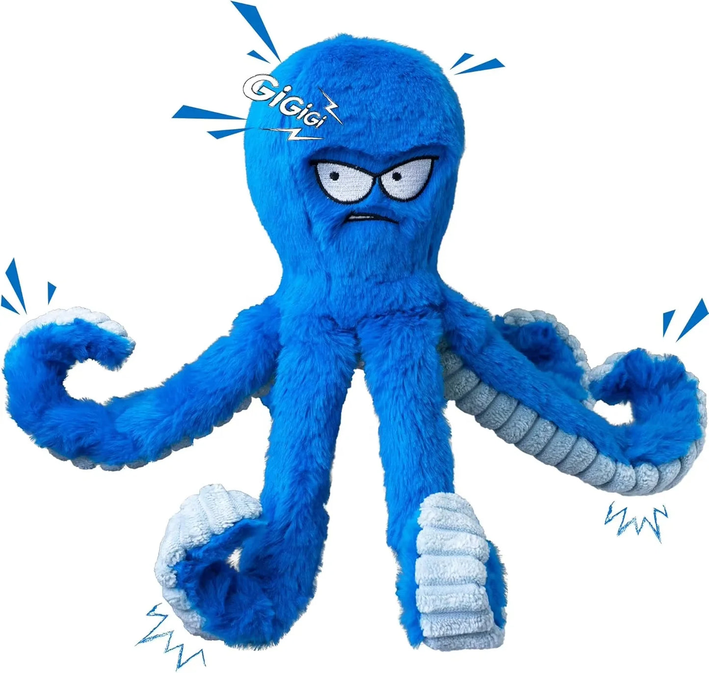 Boxing Octopus Pet Sound Toy