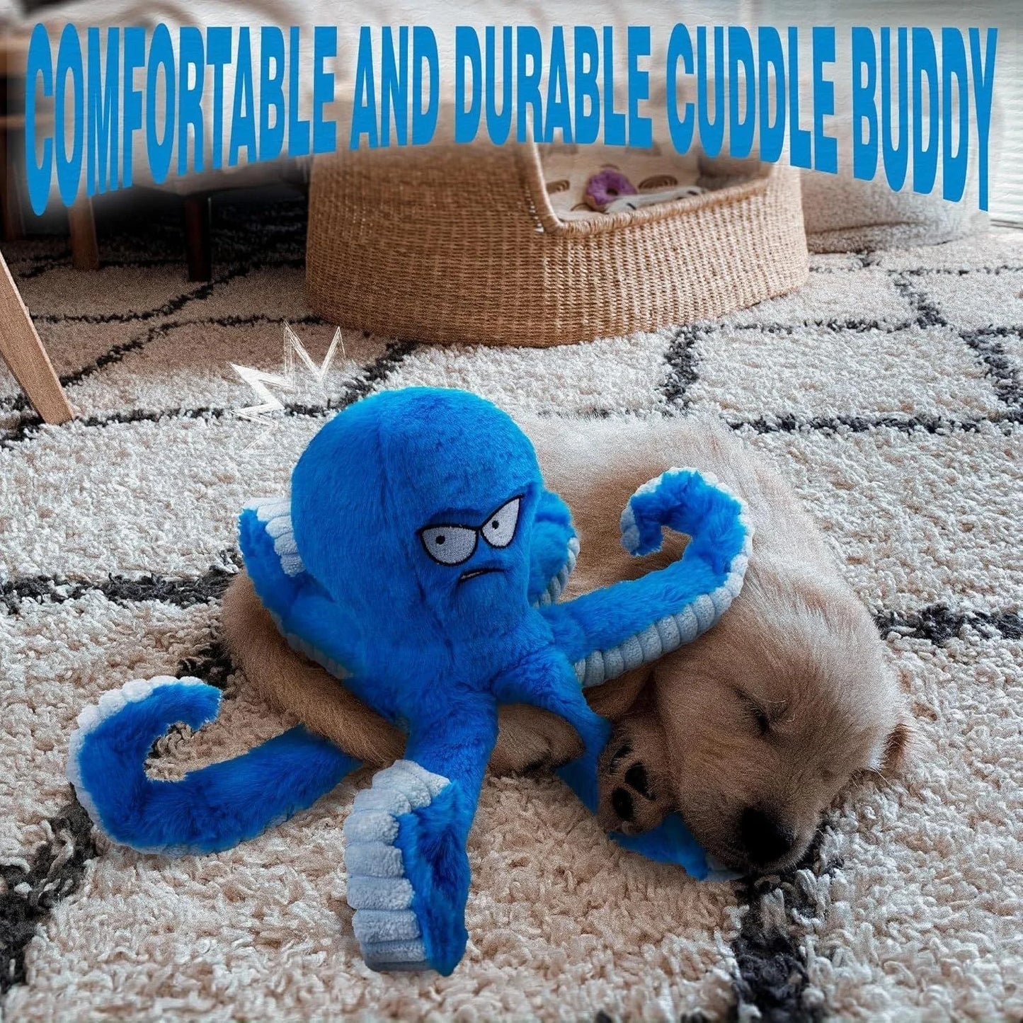 Boxing Octopus Pet Sound Toy