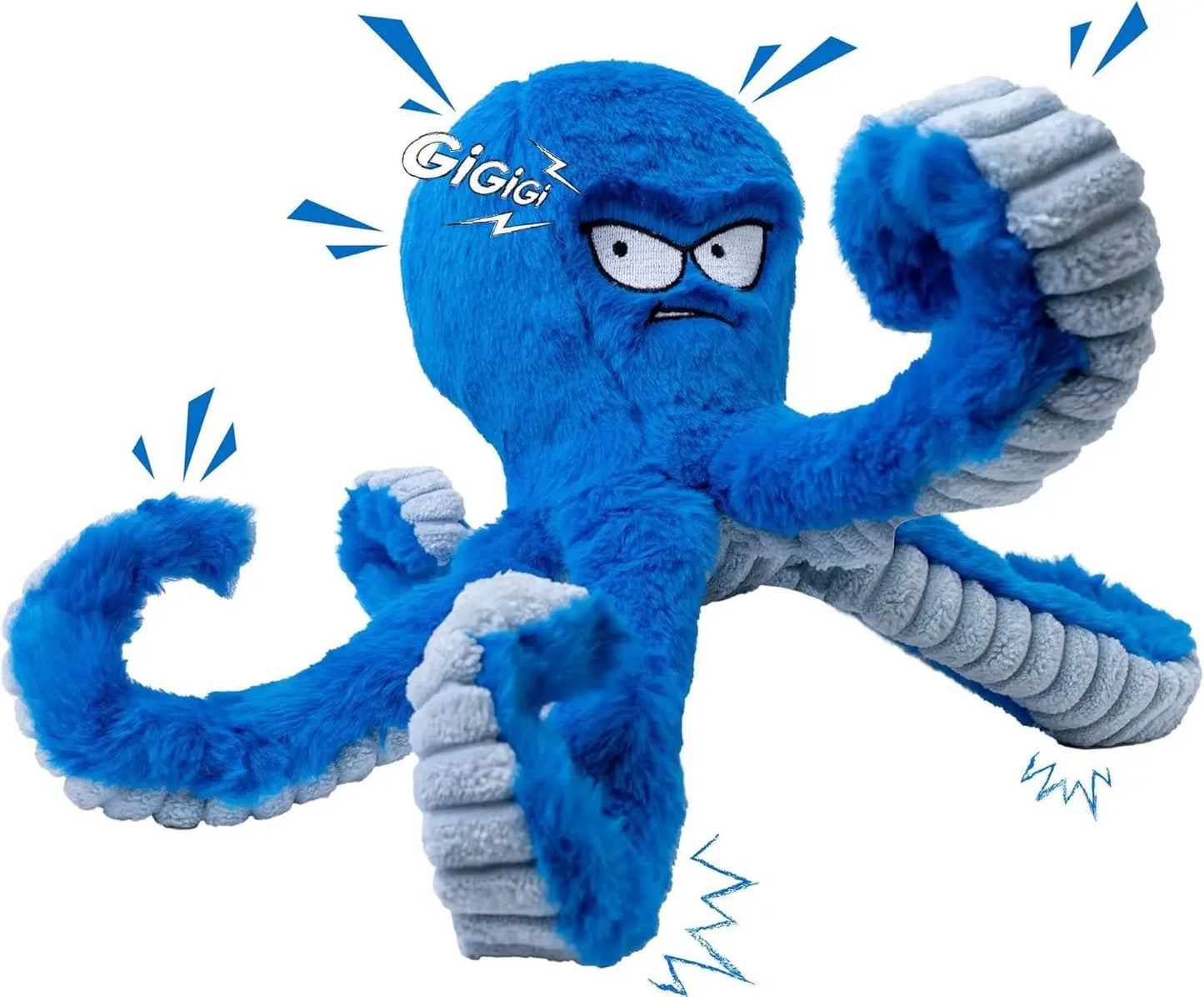 Boxing Octopus Pet Sound Toy