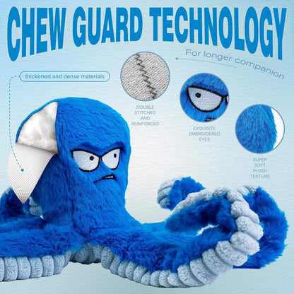 Boxing Octopus Pet Sound Toy