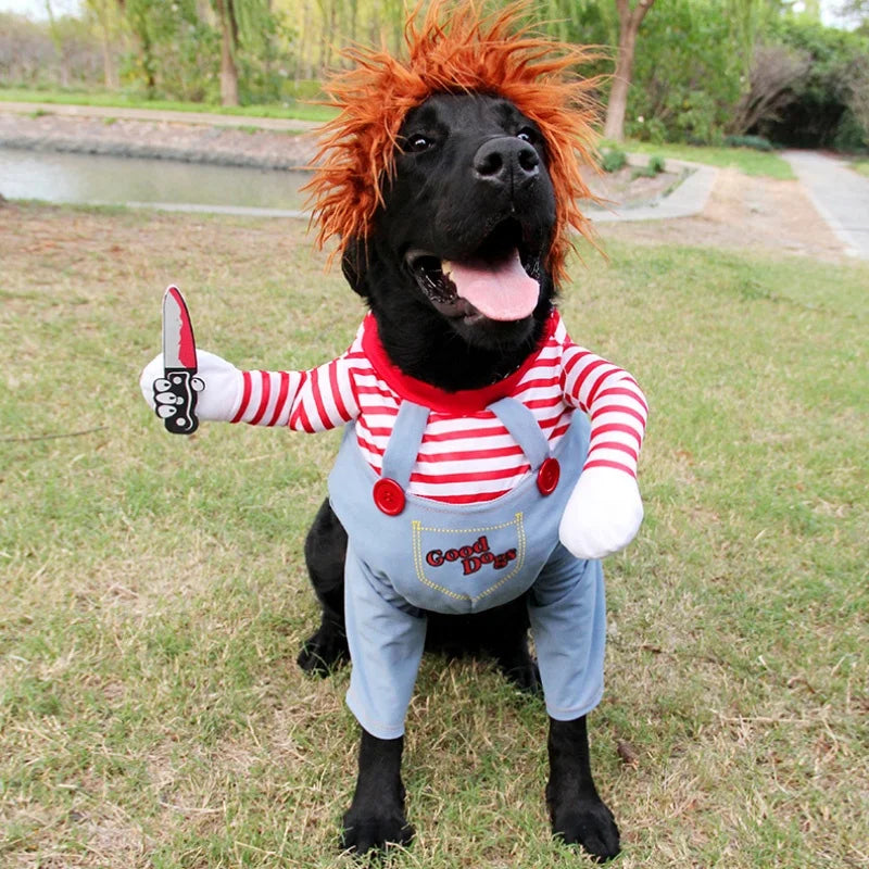 Horror Doll Puppy Costume