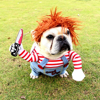 Horror Doll Puppy Costume