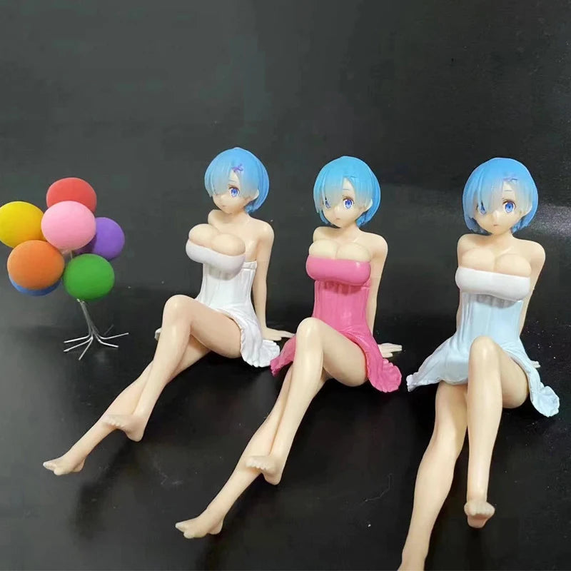 Cute Shaking Chest Girls Car Ornaments Big Size Anime Car Decorations Car Accessories Para Coche Auto Accesorios Para Vehículos